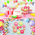 WILLBOND 18 Pcs Large Mexican Paper Flowers Colorful Fiesta Tissue Paper Flowers Carnival Pom Paper Flower Hawaiian Party Backdrop for Floral Part...