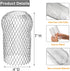 12 Pack Gutter Strainer, 4 Inch Expandable Gutter Downspout Guards, Aluminum Mesh Gutter Filter Strainer, Stop Blockage Leaves Debris, Fits for 1....