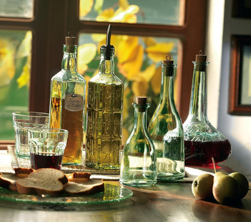 Bormioli Rocco Country Home Helios Oil Bottle, 8-Ounce...