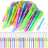 25 Pcs Mini Pens Ballpoint Bulk Pocket Colorful Mini Pen with Keyring Black Ink 1.0 mm Mini Keychain Pen for Badge Office School Teacher Classroom...