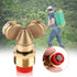 2pcs Brass Spray Misting Nozzle, Double Nozzle Spray Agricultural Garden Sprinkler Irrigation Sprayer for Washers Cleaner Gun...