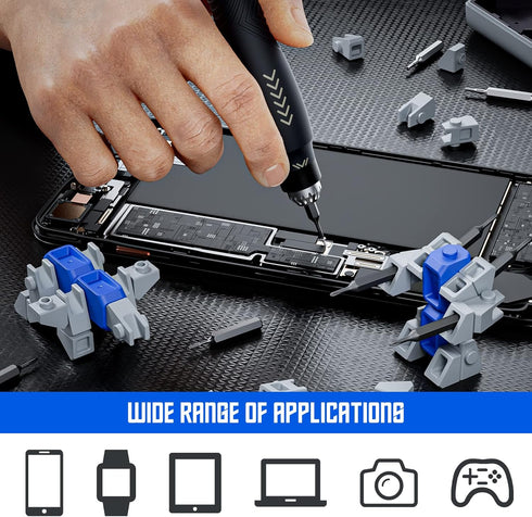 JAKEMY Precision Screwdriver Set: Building-block Screwdriver for Men, 25 in 1 Screwdriver Repair Tool Kit for Laptop, Computer, Macbook, iPhone, W...