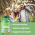 Yuve Bromelain 500mg - High Potency 2400GDU Supplement - Bromelain 500mg, Bromelain Powder - Gut & Joint Health - Fresh Pineapple - 120 Vegan Caps...