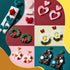 Tessco Set of 22 Small Polymer Clay Cutters for Earrings Valentine Mini Polymer Clay Molds Elf Pumpkin Heart Shaped Clay Earring Cutters for Jewel...