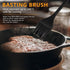 Silicone Basting Pastry Brush, Silicone Basting Brush For Cooking Heat Resistant and One-Pieces Design, BPA-Free, Brushes Spread Oil Butter Sauce ...