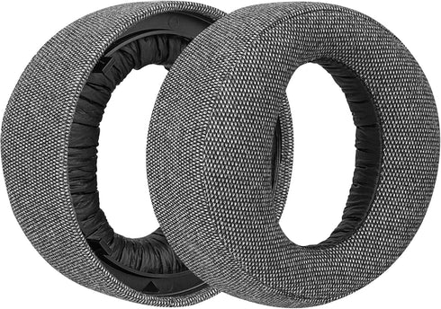 Geekria Comfort Linen Replacement Ear Pads for Sony Playstation 5 Pulse 3D, PS5 Pulse 3D Wireless Headphones Ear Cushions, Headset Earpads, Ear Cu...