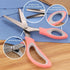 JubileeYarn Titanium Softgrip Scissors Set - Pinking, Sewing, Arts, Crafts, Office - 1 Set of 4 - Pink...