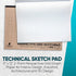 Koala Tools | Drawing Perspective (1 and 2-Point) Large Sketch Pad (2 Point - 9 x 12)...