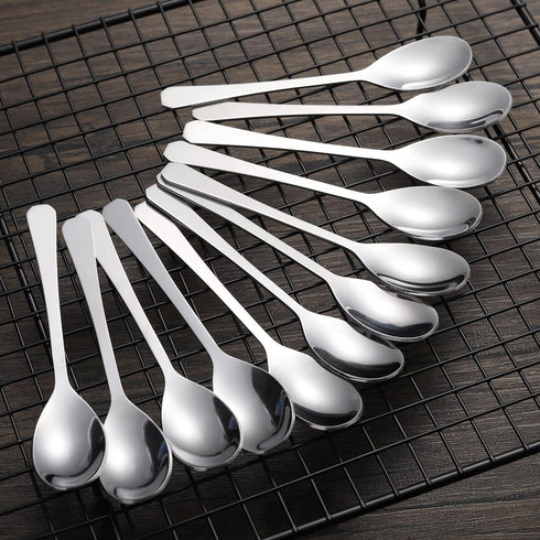 Stainless Steel Egg spoon 8 Pieces Egg Scoops for Hard Soft Boiled Egg Tool Set...