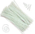 200 PCS Glitter Tinsel Creative Arts Stems Pipe Cleaners-12 Inch (Colorful White)...