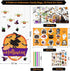 HalloweenCandy Bags Treats Bags, 200 PCSHalloween Cellophane Bags for Kids Treat or Trick Party Supplies, 8 Styles HalloweenGoodies Bags Gift Bags...
