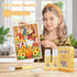 GHHKUD Diamond Painting Sealer 240ML, DIY Diamond Art Glue Sealer with Sponge Head & Applicator, 5D Diamond Painting Accessories Permanent Hold Sh...