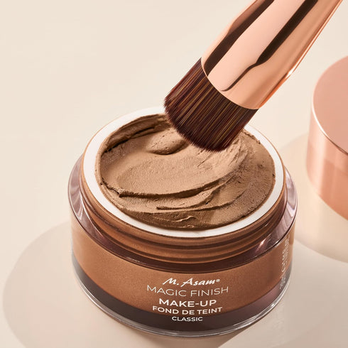 M. Asam FOUNDATION BRUSH (1 piece) - Foundation Brush for Liquid Makeup or any other type of foundation, Makeup Brush, Flawless Face Application...
