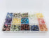2000 Pcs Chip Gemstone Beads DIY Jewelry Making, Healing Engry Crystals Polishing Crushed Irregular Shaped Beads with Box (15 material-1)...