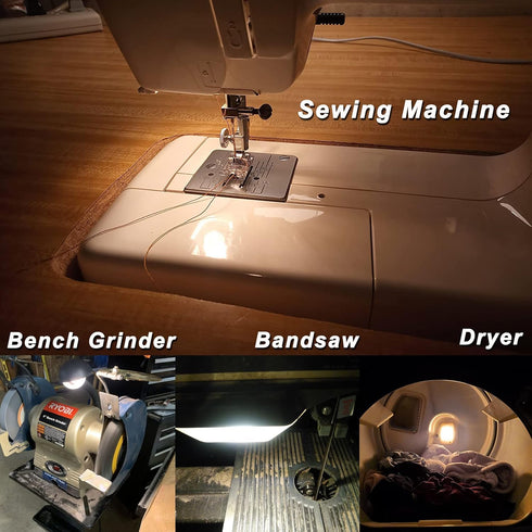 BA15D 120 Volt Double Contact/DC Bayonet Base Led Light Bulbs 50 Watt-75 Watt Replacement, T3/T4/C7/S6, 2700K Soft Warm White BA15D 5W Led Sewing ...