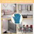 3 Pairs Dusting Gloves with 3 Pcs Microfiber Mitt, Washable Double Sided Cleaning Gloves Microfiber Dusting Mitten for Plant Car Window Corner Hou...