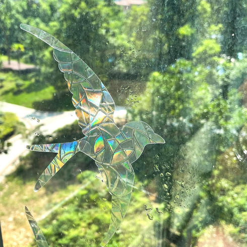 Swallow Static Window Clings Anti Collision Window Decals for Bird Strikes, Glass Awareness Stickers, Stop Birds Flying into Windows, Set of 20...