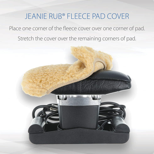 Core Products Fleece Pad Cover for Jeanie Rub Massager...