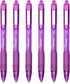 Z-Grip Smooth - Retractable Ballpoint Pen - Pack of 6 - Purple...