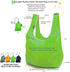 Ripstop Nylon Reusable Grocery Bag, Reusable Shopping Bag, RBS041 (Gray-Orange-Green-Navy)...