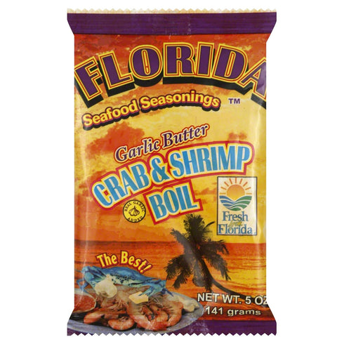 Florida Seafood Seasonings Crab & Shrimp Boil Garlic Butter 5 oz (3 Pack)...