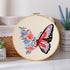 Santune 3 Pack Embroidery Kit for Beginners Adults Cross Stitch Kits for Beginners Hand Embroidery with Butterfly Patterns and Instructions DIY Ki...