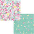 Floral Themed Tea Party Supply Pack Bundle Includes Paper Plates & Napkins for 8 Guests...