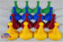 Sorry Board Game Replacement Pieces Parts Movers 16 Red Green Blue Yellow...