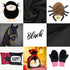 Short Pile Plush Fabric for Sewing/Minky for plushies & Many More ? 39.5x29.5 inch ? Pile Length 1/16 inch (1.5 mm) ? Black...