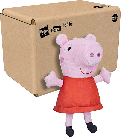 Peppa Pig Toys Giggle 'n Snort Plush Doll, Interactive Stuffed Animal with Sound Effects, Preschool Toy for Kids Ages 12 Months and Up 7.5 Inch...