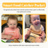 PARKER & ELOWYN Soft Waterproof Silicone Bib Set of 2, Unisex Baby Toddler, BPA free, Non-Toxic, Food Catcher, Easy Clean...