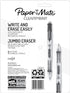 Paper Mate Clearpoint Mechanical Pencils 0.7mm, HB #2 Pencils Lead, Office Supplies, School Supplies, Teacher Supplies, Drawing Supplies, Drafting...