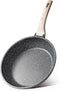 CAROTE Nonstick Frying Pan Skillet,Non Stick Granite Fry Pan Egg Pan Omelet Pans, Stone Cookware Chef's Pan, PFOA Free,Induction Compatible(Classi...