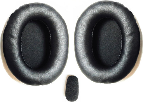 Replacement Ear Pads Cushions Mic Foam Kit Compatible with Microsoft Lifechat LX-3000 LX3000 LX 3000 Headphone (LX3000)...