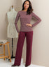 Butterick Misses' Close-Fitting Pullover Knit Tops and Pants Sewing Pattern Kit, Design Code B6966, Sizes 14-16-18-20-22...
