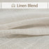 FMFUNCTEX Side Light Linen Texture Semi Sheer Narrow French Door Panels for Front/Glass Door, Window - 24 Inch L x 72 Inch W x 2 Panels...