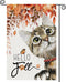 Fall Cat Garden Flags 12x18 Inch Double Sided, Hello Fall Cat Maple Small Yard Flags Seasonal Decorations for Outdoor...
