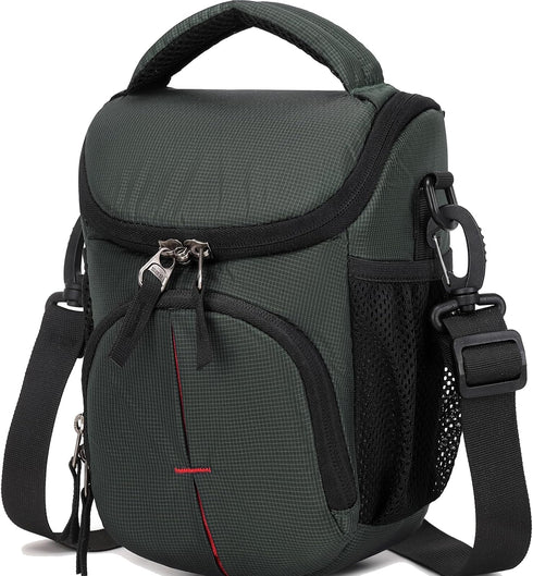 camera-bag Portable Shoulder Bag; Camera Bag; Shockproof and Waterproof Photography Bag;(grey)...
