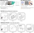 SunnyPoint NeverRust Deluxe Kitchen & Bathroom Sink Sponge Holder Organizer with Adhesive Mount - Additional Suction Cup Included – Sponge & Brush...