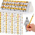 Teling 48 Pcs Construction Theme Pencil for Kids Excavators Themed Party Favors Assorted Bulldozer Blender Wood Pencils with Eraser Back to School...