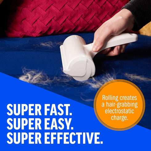 ModerniZed Pet Hair Remover - Reusable Cat and Dog Hair Remover for Furniture, Couch, Carpet, Car Seats or Bedding - Portable, Multi-Surface Lint ...