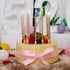 24 Count Metallic Birthday Candles Slow Burning Happy Birthday Cake Candles Long Thin Cake Cupcake Candle in Holders for Lucky Party, Wedding Part...