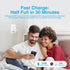 20W USB-C Fast Wall Charger Mini Compact Portable Power Delivery Charging Adapter Block Compatible for iPhone 15/14/13 Galaxy S24/S22 & More - Whi...
