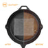Outset Chain Mail Cast Iron Cleaner and Scrubber Tool...