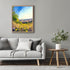 Posterizer 1 pcs-oil painting style-vibrant field with flowers-classics inspired 5-Landscape & Nature Art-Vintage Art-Gift for Art Lovers- unframe...