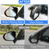 LivTee Blind Spot Mirror with Side Mirror Rain Guard, Carbon Fiber 2-in-1 Side Mirror Covers Kit with Wide Angle Adjustable Stick for Cars SUV and...