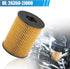 X AUTOHAUX 4 Pcs Engine Oil Filter Replacement 26350-2S000 Oil Fuel Filter for Hyundai Elantra Limited SE SEL 2.0L L4 - Gas 2021 2022...