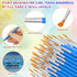 Paint Brushes Bulk 30 Pcs Set, Round Nylon Hair Brushes Suitable for Acrylic, Oil, Watercolor, Rock Painting, Body Face Nail Art, Drawing and Art ...