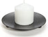 Hosley Set of 6 Black Iron Pillar Plates 7 Inch Diameter Ideal or Use for Weddings Candle Gardens Spa and Aromatherapy Incense Cones or Just As a ...