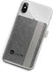 Stick-On Phone Wallet for Back of iPhone or Android Case | 6 Sleeve Credit Card Holder - Pocket for Cards, Money & ID - Built-in Stand - Waterproo...